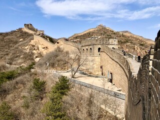 Fototapeta premium China Beijing, The Great Wall, tourist attractions