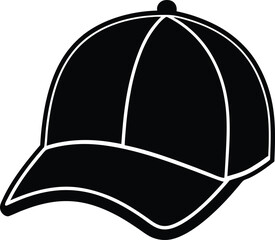 Baseball Cap Silhouette