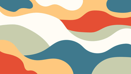 colorful abstract pattern background poster