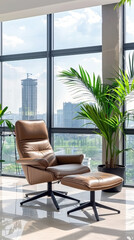 Corporate Office City View Professional Workspace