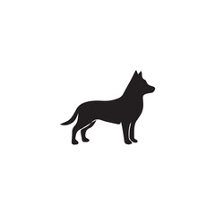 dog silhouette