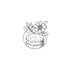 flower and cheese logo