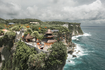 Bali's Most Iconic Landmark and popular tourist attraction Uluwatu Temple one of six key Bali...