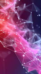 abstract lights background, glowing background, global connection dots, web wallpaper