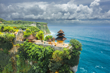 Bali's Most Iconic Landmark and popular tourist attraction Uluwatu Temple one of six key Bali...