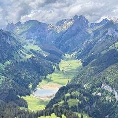 Obraz premium mountain landscape in summer