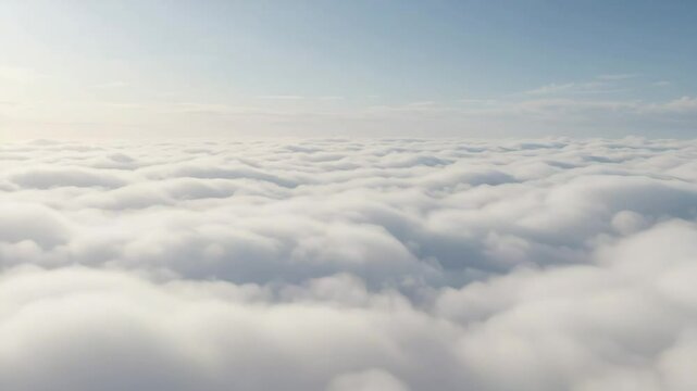 Cloud Layers with Hard Edges and Flickering Density in Forward Flight