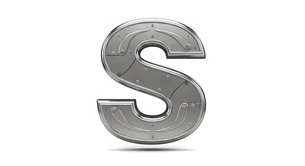 Naklejka premium letter s
