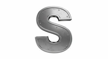 Naklejka premium letter s