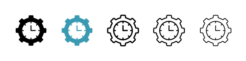 Trendy line icon in art style vector