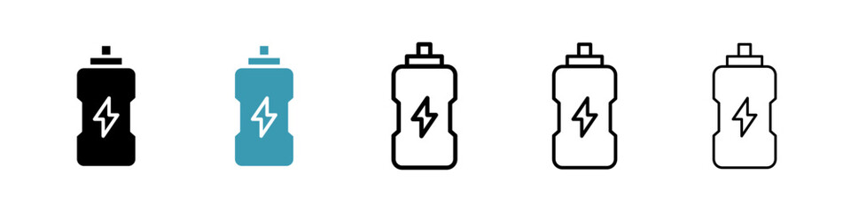 Isotonic line icon in art style vector