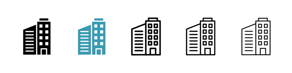 Company line icon in art style vector