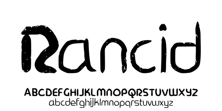 lettering teksture vector