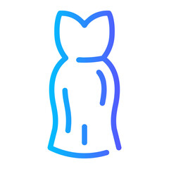dress gradient icon