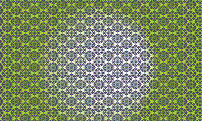 Green dotted and square seamless geometric pattern background