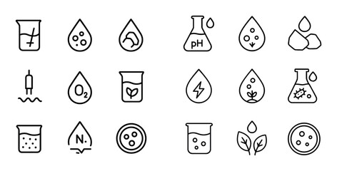 Water Quality Icons