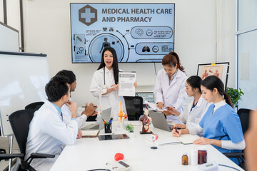 Medical Team Meeting Presentation