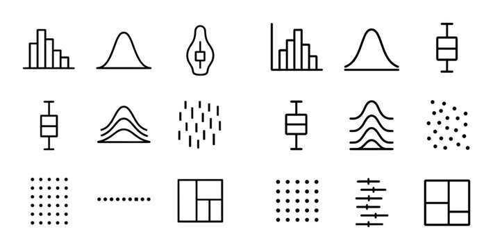 Minimalist Chart Icons