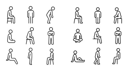 Minimalist Icon Grid