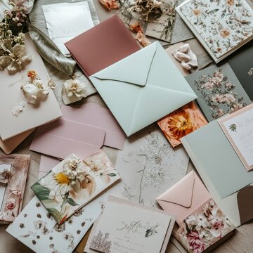 Elegant Wedding Invitation Suite