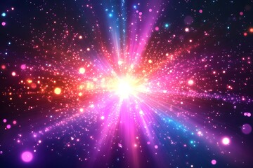 Naklejka premium Dark shiny red pink glitter background.