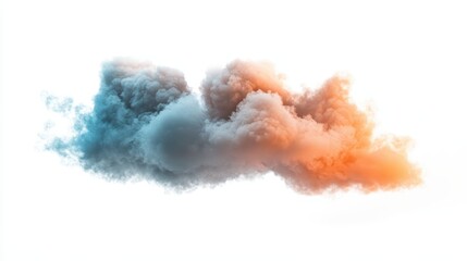 Fototapeta premium Colorful Abstract Cloud.