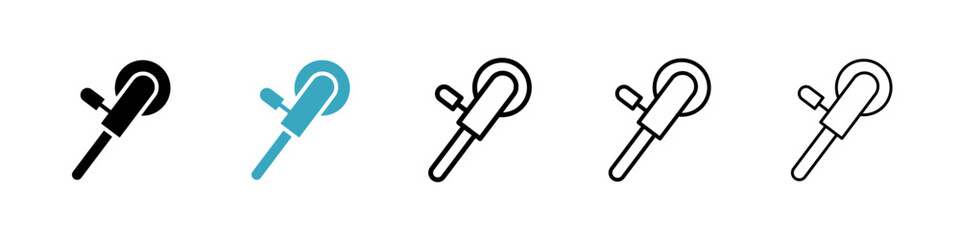 Polisher icons in Multiple Styles Set. Vector Illustration