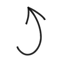 手書きの矢印アイコン