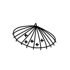 hand drawn umbrella icon