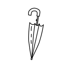 hand drawn umbrella icon