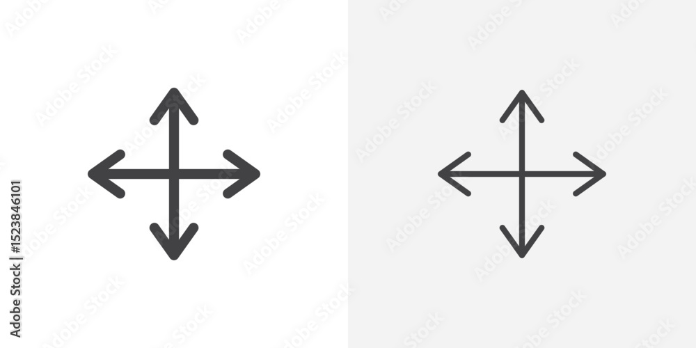 Poster drag icon vector symbol for mobile apps and website ui designs.