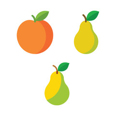 set of fruits