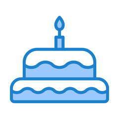 Fototapeta premium Happy Birthday Icon