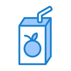 Obraz premium Juice Box Icon