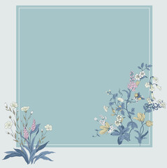 Creative Floral and Scenic Design Set for Aesthetic Projects