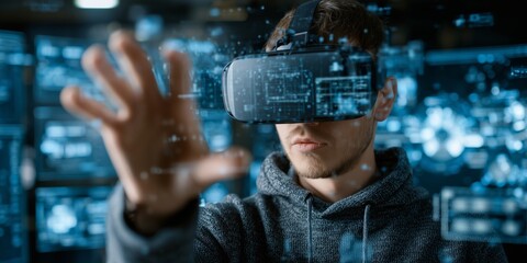 Immersive metaverse experience with virtual reality technology for digital innovation