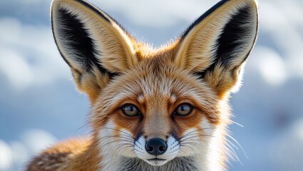 Obraz premium Red fox portrait - close up