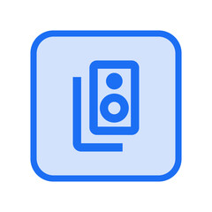 Speaker Group Icon Outlined