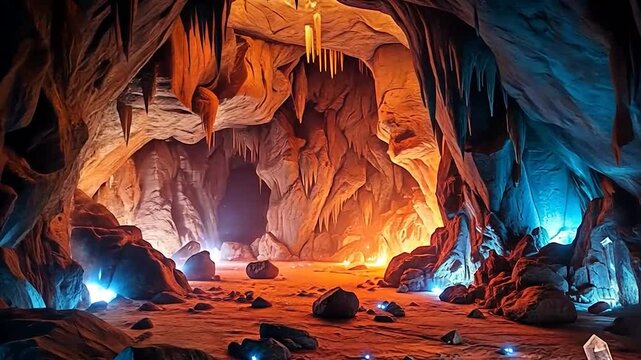 Enchanted Cave: A Mystical Journey into the Earth's Depths