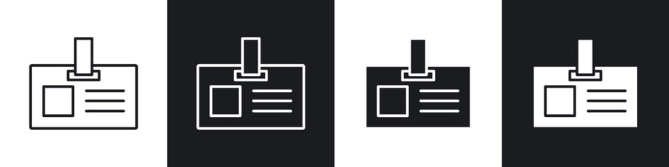 Security badge icons vector graphics for web designs