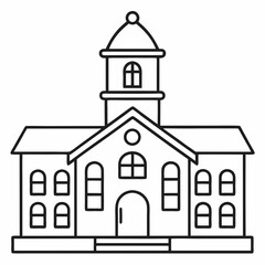 church icon vector illustration