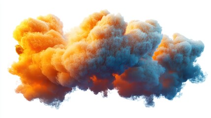 Fototapeta premium Dramatic Colorful Cloud.