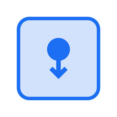 Drag Down Icon