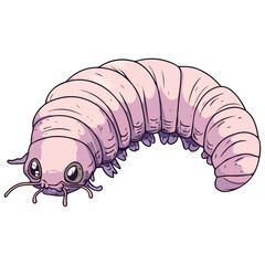 silkworm, insect, vector, transparent background, organism, bombyx mori, isolated, animal, nature