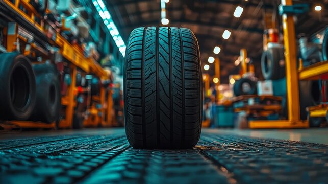 Vehicle tire maintenance tips for safe driving and longevity in an auto shop environment