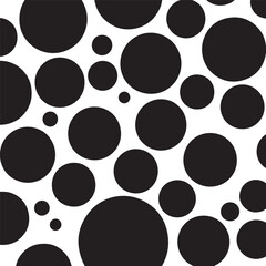 black and white seamless pattern silhouette 