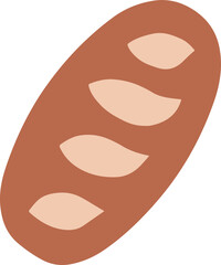 vector illustration of bread
