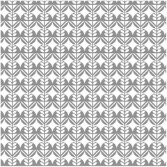 vector seamless pattern with flowers