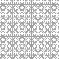 vector seamless pattern with flowers