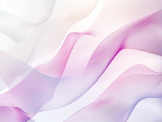Abstract Flowing Wavy Lines with Transparent Smooth Fabric Mesh Texture Background